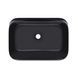 Умивальник Qtap Scorpio 550х390х120 Black matt QT14112243MBN, Черный матовый