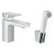 Змішувач з гігієнічною лійкою Hansgrohe Focus Vernis Shape 71216000