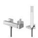 Смеситель для душа Kohlman Excelent chrome настенный KPL-QW120H, Хром