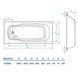 Ванна сталева Koller Pool Atlantica 180x80 з антисліпом і отворами під ручки B80JTI00E