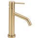 Смеситель для умывальника Rea Level brushed gold низкий REA-B6218, Золотой