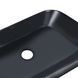 Умивальник Qtap Scorpio 550х390х120 Black matt QT14112243MBN, Черный матовый