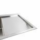 Кухонная мойка Platinum Handmade нержавейка 78x50B L (два отверстия, квадратный сифон 3.0/1.0), Нержавеющая сталь