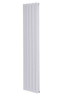 Вертикальний дизайнерський радіатор опалення Arttidesign Livorno II 5/2200/340/50 білий матовий, Белый матовый