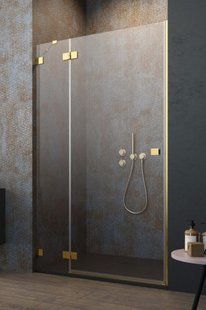 Душевая дверь Radaway Essenza Pro Gold DWJ 130 см 10099130-09-01L