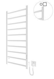 Електрична рушникосушарка HF Leeds 970x430 white matte 6.1.0803.06.WM, Белый матовый, універсальне (конектор), Електронний