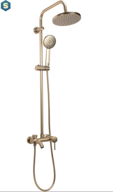 Душова система Rea Luis Brushed Gold з виливом REA-P7051, Золотий