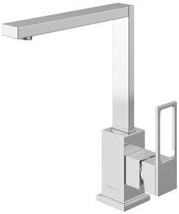 Смеситель для умывальника Kohlman Nexen chrome QB150U, Хром