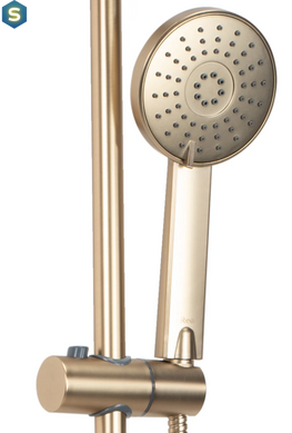 Душова система Rea Luis Brushed Gold з виливом REA-P7051, Золотий