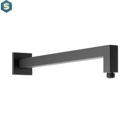 Душова система Paffoni Shower з термостатом та виливом 200x200 мм black matt KITLEQ519NO/M200, Черный матовый