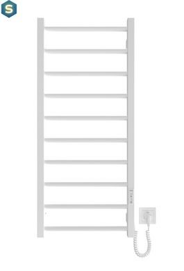Електрична рушникосушарка HF Leeds 970x430 white matte 6.1.0803.06.WM, Белый матовый, універсальне (конектор), Електронний