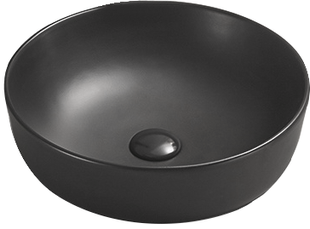 Умивальник Mexen Lana black matt накладний MEX-22234185, Черный матовый