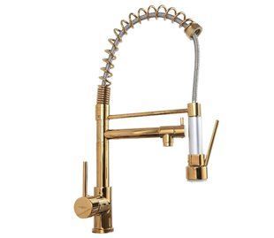 Смеситель для кухни Mexen Corina gold MEX-670601-50, Золотой