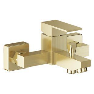 Смеситель для ванны Volle Pardo cepillado oro 1548.030115, Золотой