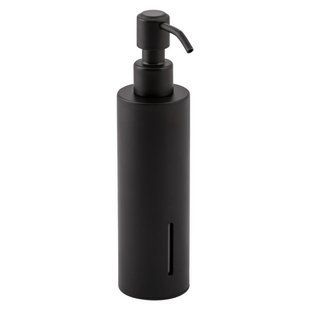 Дозатор жидкого мыла Qtap Liberty BLM 1152-1, Черный матовый