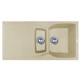 Кухонная мойка Adamant New Line Plus 975x495x235 ivory 517223, Бежевый
