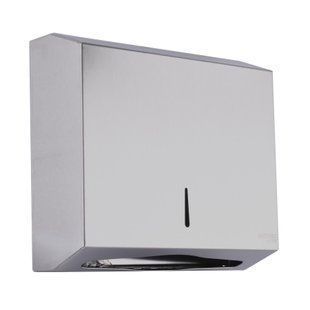 Диспенсер бумажных полотенец Hotec 14.102 Stainless Steel, Хром матовый