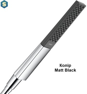 Ручной душ Hansgrohe Rainfinity 1jet Matt Black 26866670
