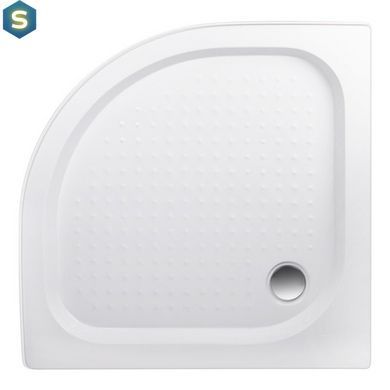 Душовий бокс Lidz Tani SB90x90.SAT.LOW.FR Frost, Хром матовий, матовий, хром матовий
