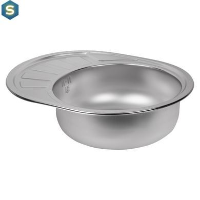 Кухонная мойка Lidz 5745 0,6 мм Satin (LIDZ574506SAT), Satin