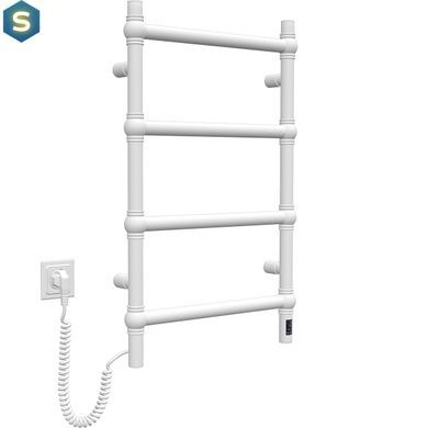 Електрична рушникосушка Navin Retro 500x800 Sensor ліва, білий оксамит 10-012033-4860, Белый матовый, Ліве, Електронний