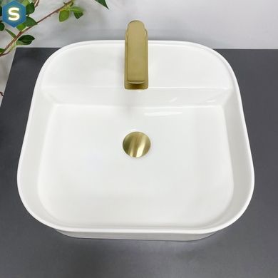 Умивальник (раковина) VBI LESINA 2 WHITE накладний, Білий