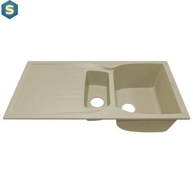 Кухонна мийка Adamant New Line Plus 975x495x235 Бежевий ivory 517223, Бежевий
