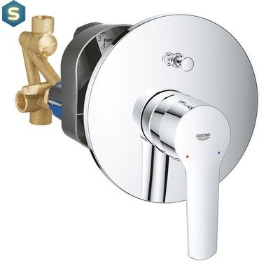 Душева система прихованого монтажу Grohe QuickFix Start UA202803R3, Хром