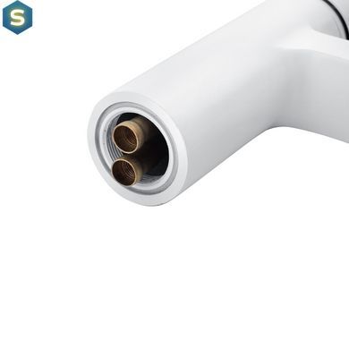 Змішувач для раковини Kroner KRM Zenda - W010 CV022958, Белый матовый