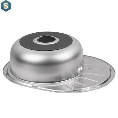 Кухонная мойка Lidz 5745 0,6 мм Satin (LIDZ574506SAT), Satin
