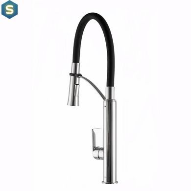 Змішувач для кухні Topaz Barts TB 8817-H18, Хром