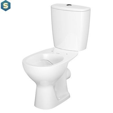 Унітаз-компакт Cersanit Arteco CleanOn 011 K667-056 з кришкою Duraplast Soft Close, Білий