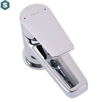 Смеситель для умывальника Topaz Capri TCA-15206-H43 гигиен. с стоп-лейкой, встроенный клапан,D35, Хром