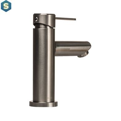 Змішувач для умивальника Globus Lux Wien SBT2-101, Графитовый хром