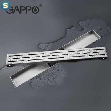 Душевой канал Gappo G86007-1, 70х600 мм, нержавеющая сталь