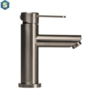 Змішувач для умивальника Globus Lux Wien SBT2-101, Графитовый хром