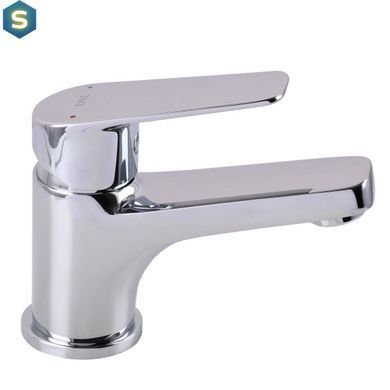 Смеситель для умывальника Topaz Capri TCA-15206-H43 гигиен. с стоп-лейкой, встроенный клапан,D35, Хром