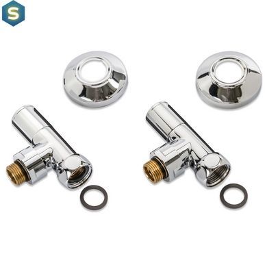 Кран угловой Luxon для полотенцесушителя 1/2"-3/4" (LX-8202) 71401041