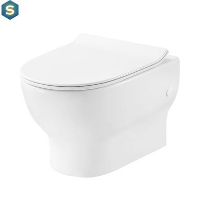 Крышка Devit FRESH 3113121 супер-тонкая, quick-fix, soft-close для унитаза 3110121/3120121, Белый