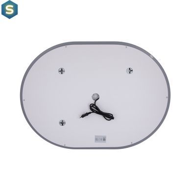Зеркало Qtap Gemini 600х800 с LED-подсветкой Touch, с антизапотеванием, с диммером температуры цвета (3000-6500K) Reverse QT2578R6080