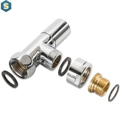 Кран угловой Luxon для полотенцесушителя 1/2"-3/4" (LX-8202) 71401041