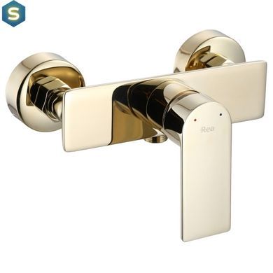 Смеситель для душа Rea Urban настенный gold REA-B9913, Золотой