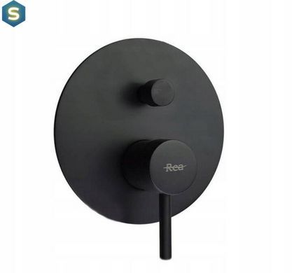 Душова система Rea Lungo black + BOX чорний матовий REA-P4112, Черный матовый