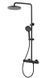 Душова система Dusel Centro Thermostatic Black (281307000), Черный матовый