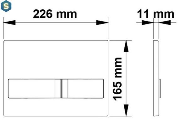 Установка Koller pool Dune 1200SL + панель смыва Neon KP-226-002 хром + подвесной унитаз Round Rimless RN-0520-RW