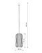 Підвісний світильник Nowodvorski 11162 Puket L E27 1x25W IP20 Вeige