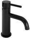 Смеситель для умывальника Rea Lungo black glossy низкий REA-B0661, Черный матовый