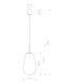 Подвесной светильник Nowodvorski 7798 Pear E27 1x40W IP20 Bl