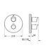 Термостат прихованого монтажу Grohe Grohtherm 2000 19355001