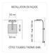 Душова система Valentin Touareg II Thermo Bain, Хром
